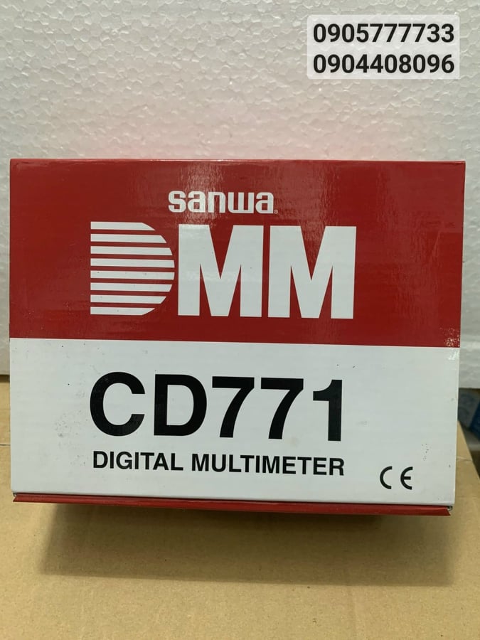 Đồng Hồ vạn năng Sanwa CD771, chính hãng