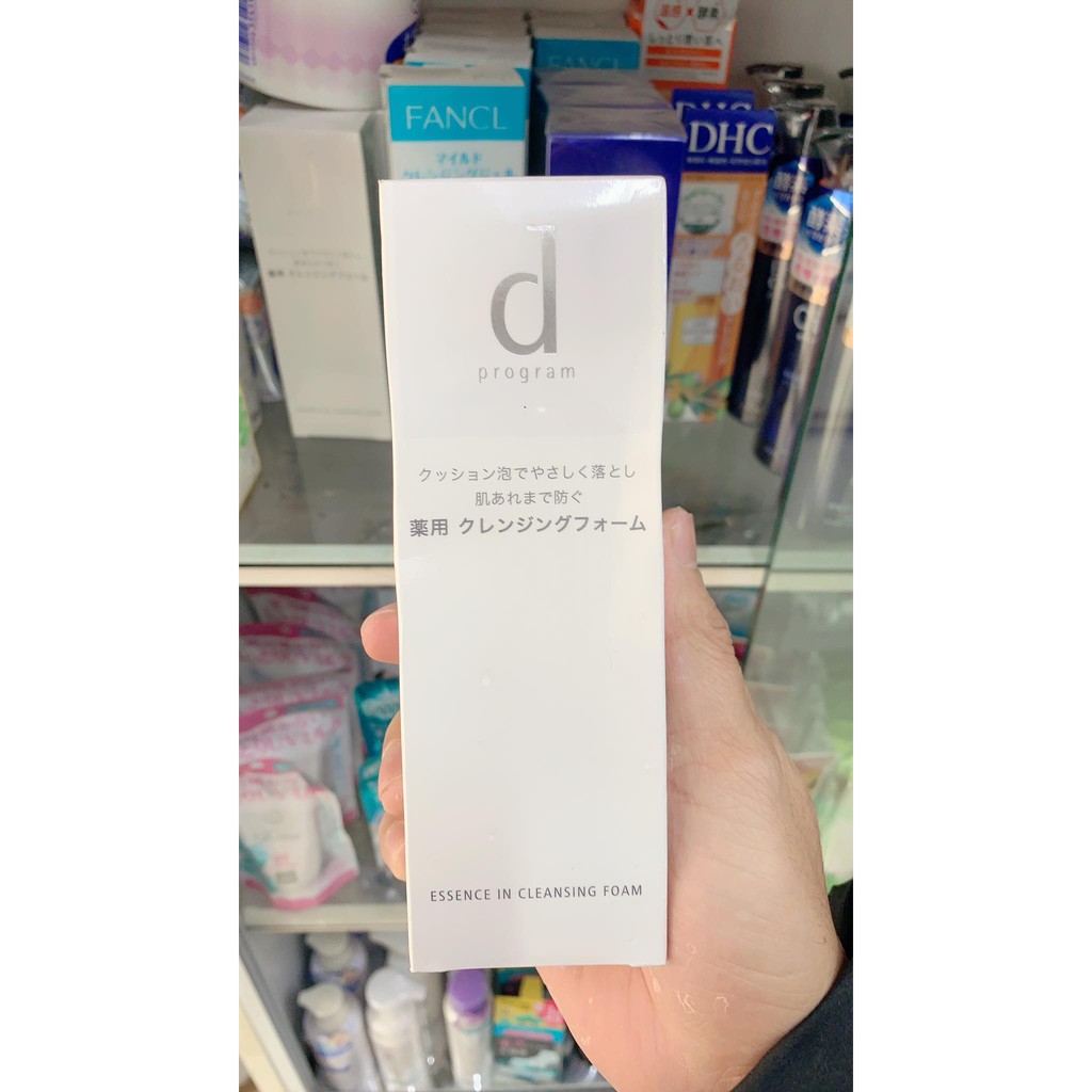 Sữa rửa mặt d program essence in cleansing foam 120g