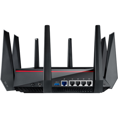Bộ thu phát wifi asus rt-ac5300 tri-band wireless ac5300 gigabit router, đã qua sử dụng