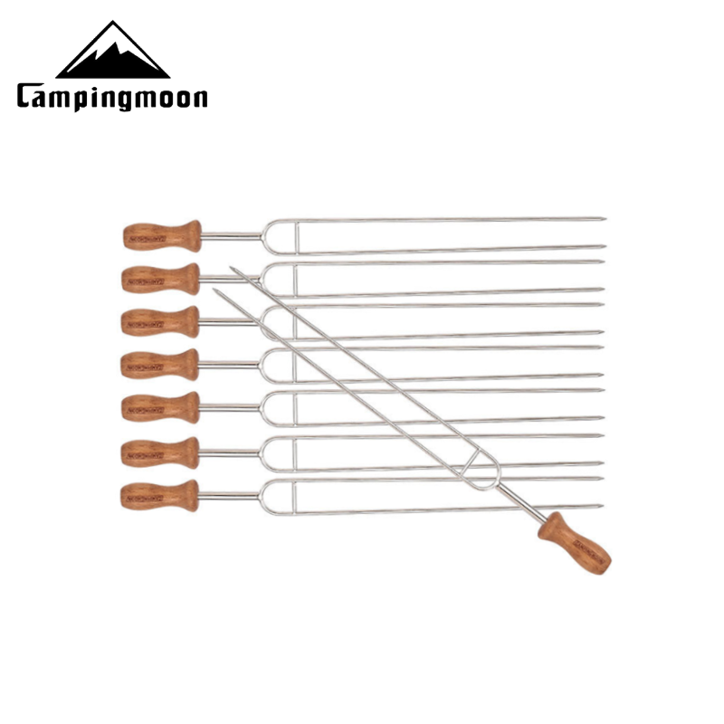 Que nướng đồ ăn khi dã ngoại, cắm trại campingmoon mk-8