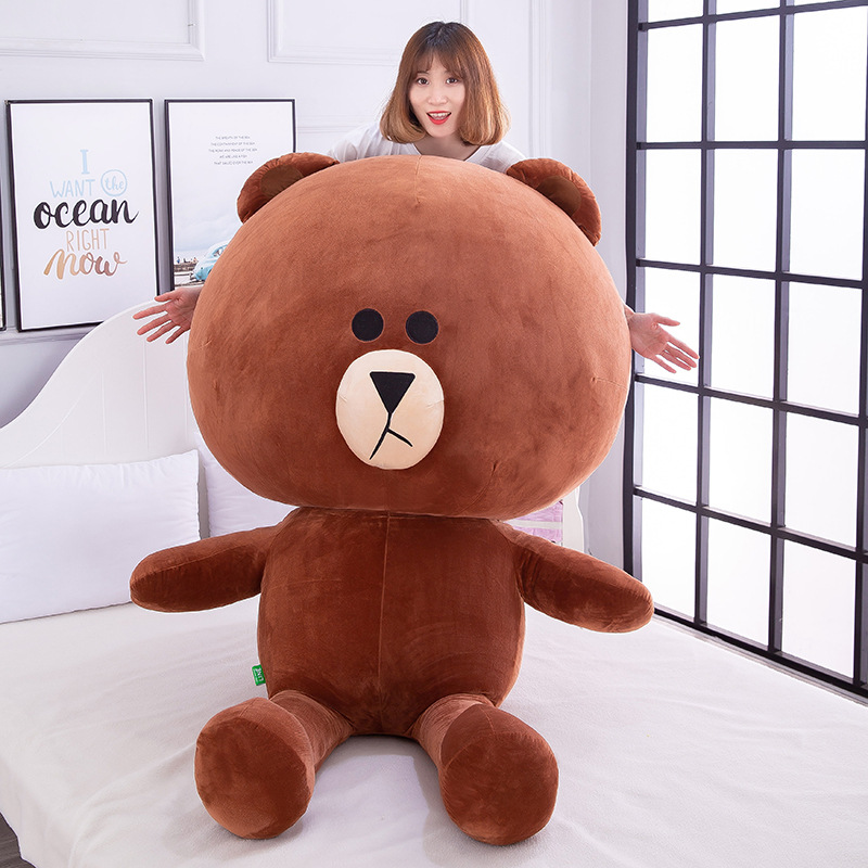 Gấu Bông Brown , Gấu Bông Ôm Ngủ Gối Ôm Gấu bông Brown Đáng Yêu Cao Cấp Gấu Bông To Giá Rẻ