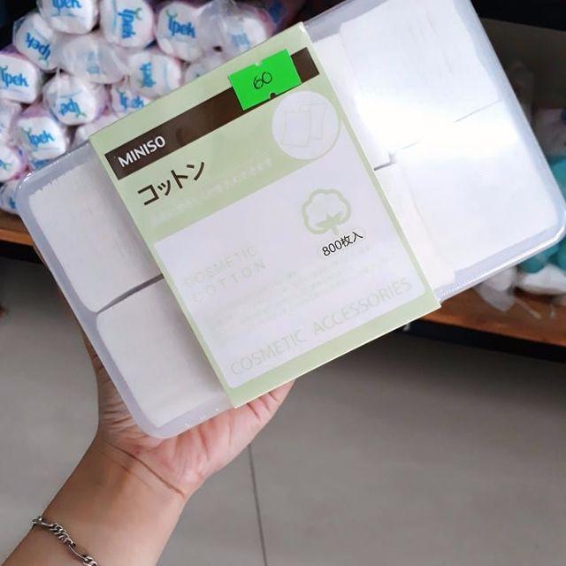 Bông tẩy trang mini 1000 miếng