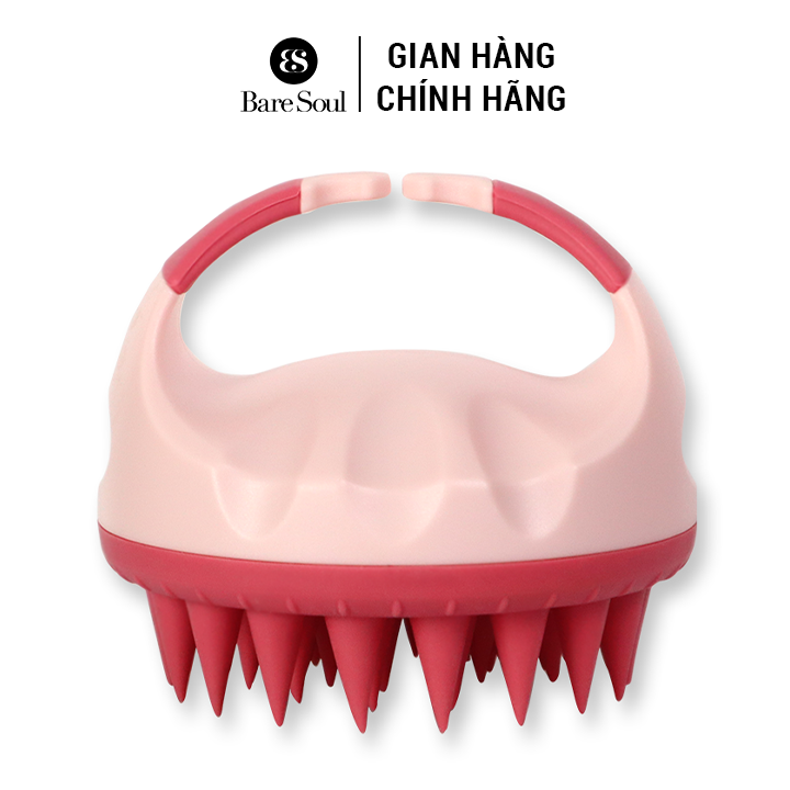 Lược gội đầu cao cấp silicone baresoul massage đầu giảm stress, ngừa rụng tóc và kích thích mọc tóc