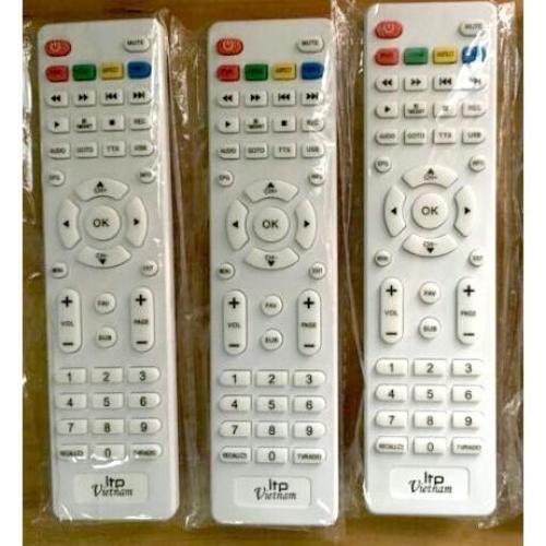 Điều khiển đầu thu kỹ thuật số dvbt2 ltp - dùng được cho tất cả các đầu thu ltp như 1306 , 1406 và 1506