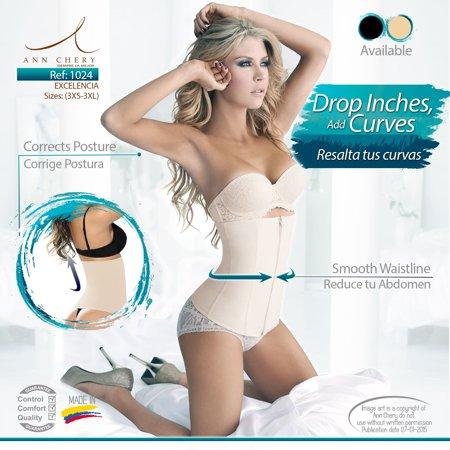 Gen định hình eo kéo khóa annchery - mã 1024 màu nude shop latex ann chery
