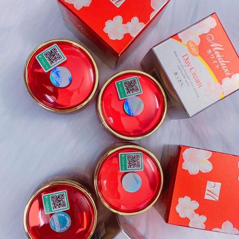 Kem Trắng Da Sạch Nám Tàn Nhang Meiduzi Ngày (Check code QR)