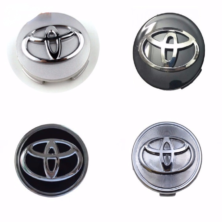 Logo Chụp Mâm Bánh Xe Ô Tô Cao Cấp Toyota 62MM CHR Atlis