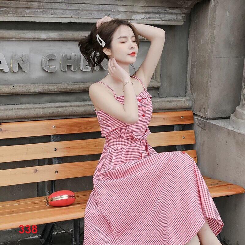 Đầm caro sọc cực hot cho mùa hè