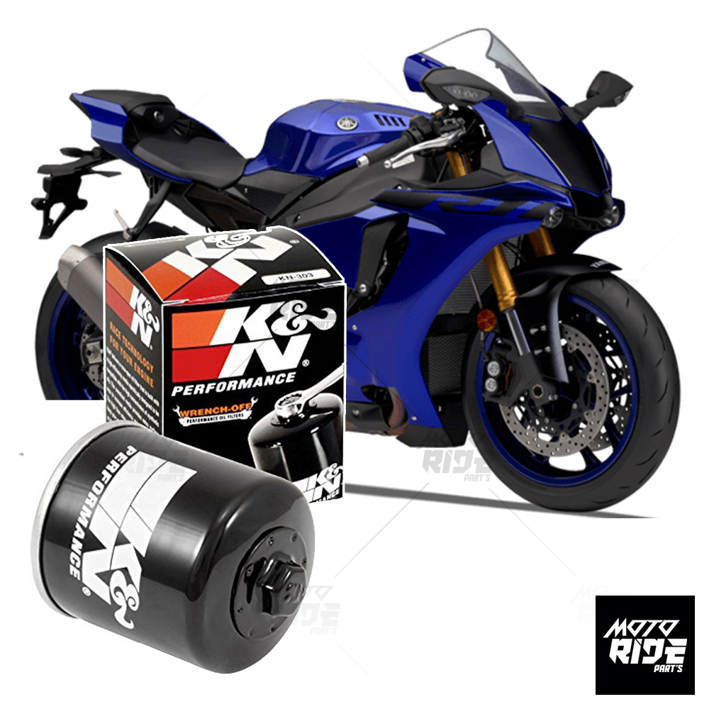 K&N KN-204-1 LỌC NHỚT CAO CẤP XE MOTO HONDA YAMAHA TRIUMPH