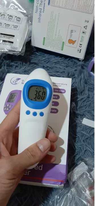 Nhiệt kế cầm tay đo thân nhiệt covid