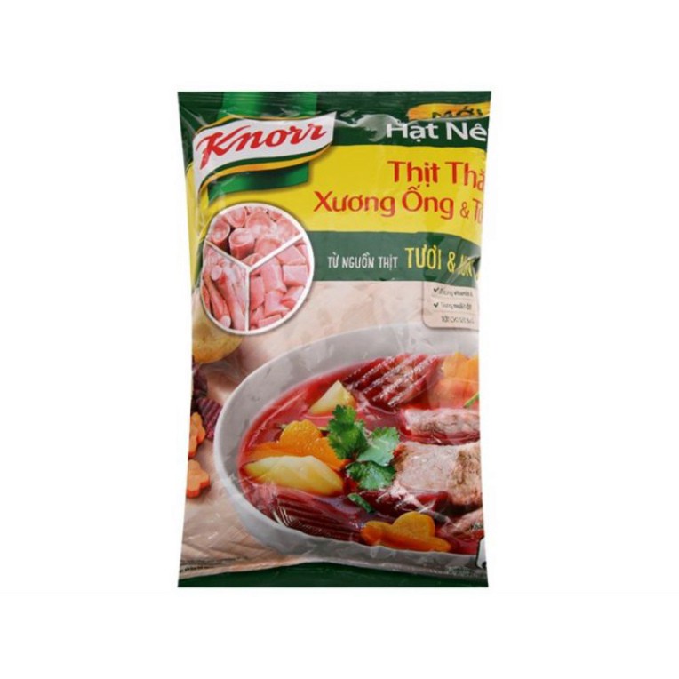 Gói 900g hạt nêm Knorr, Hạt nêm từ thịt, ngọn,ngọt Tạp hoá hiền trang