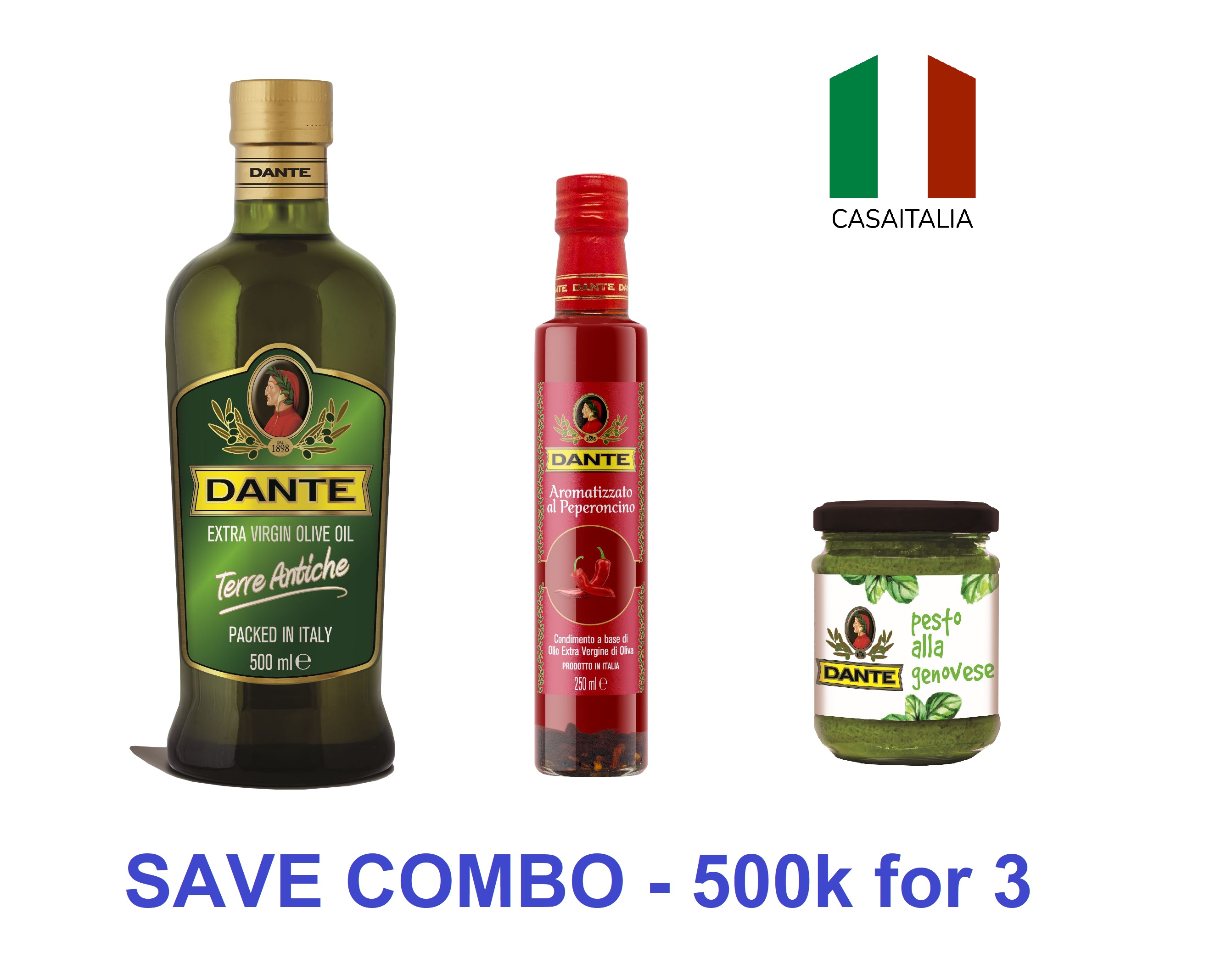 Dầu oliu nguyên chất and Pesto - SAVE COMBO