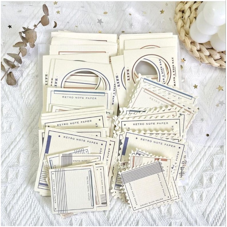 Krisna.room ♡ Set mix 88 tờ note các loại trang trí sổ