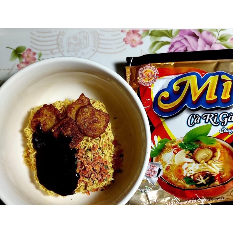Mì cà ri gà chay âu lạc 85g