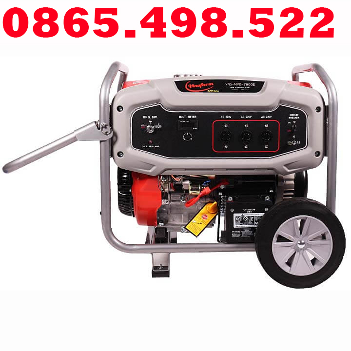 Máy phát điện chạy xăng 5kw vinafarm vns-mpd-7900e đề