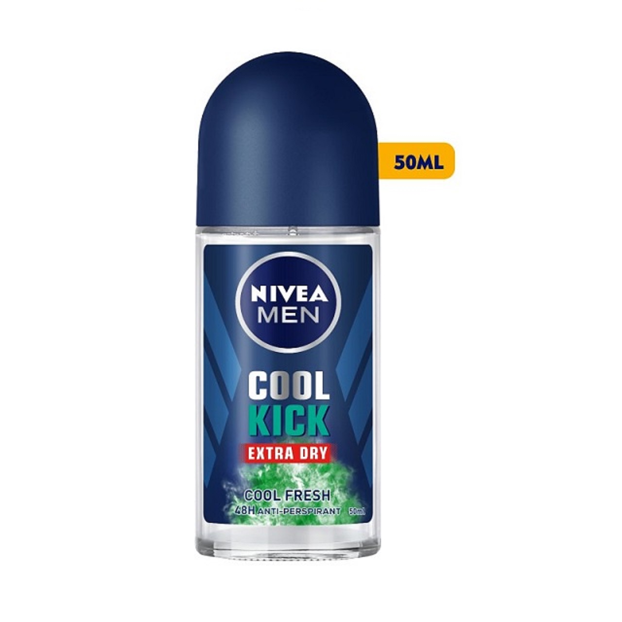 Lăn ngăn mùi NIVEA MEN Cool Kick Mát Lạnh 50ml