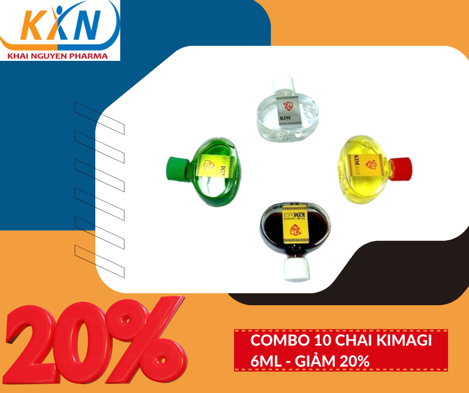 COMBO 10 TẶNG 2, DẦU GIÓ KIMAGI 6ML MÙI HƯƠNG DỊU NHẸ THOANG THOẢNG NƯỚC HOA