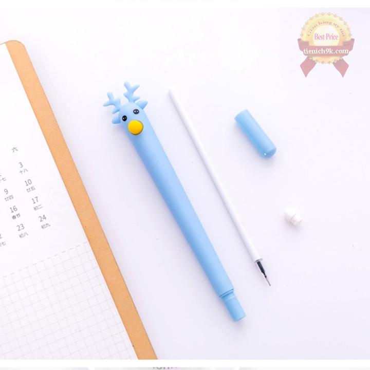 Combo 3 Bút gel nước hình tuần lộc cao cấp