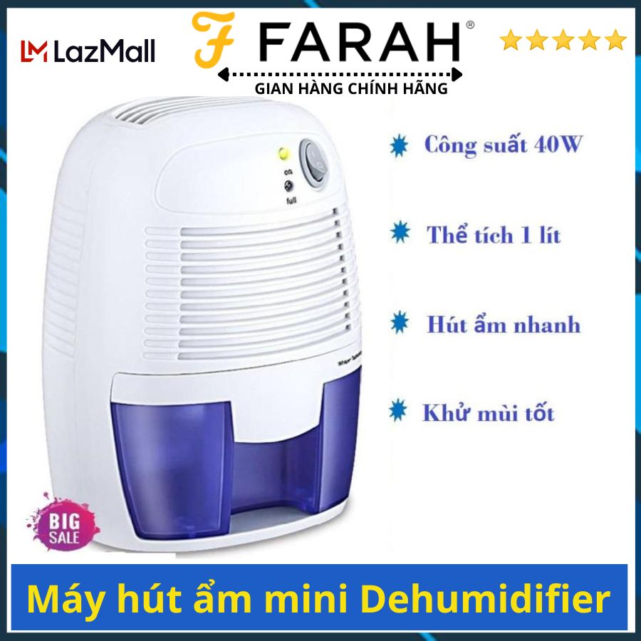 Máy hút ẩm mini may hut am va loc khong khi - máy hút ẩm không khí mini xrow 600a hàng nhập khẩu hiệu quả chống ẩm thật tuyệt vời giảm giá -50%