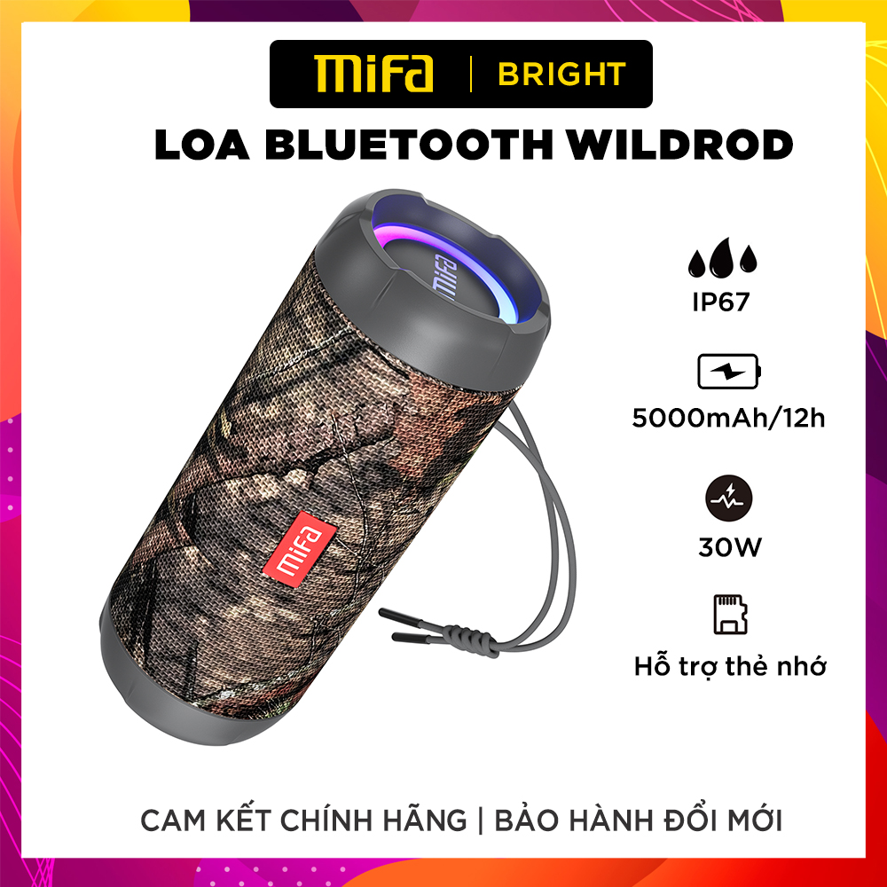 Loa Bluetooth MIFA WildRod Công Suất 30W, Bluetooth 5.3