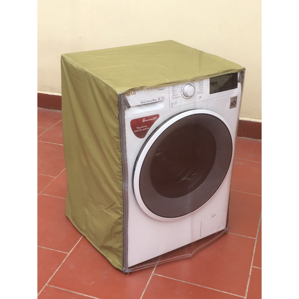 Áo Trùm Vỏ Bọc Máy Giặt Cửa Ngang/Cửa Trước ( Vải Dù Siêu Bền )