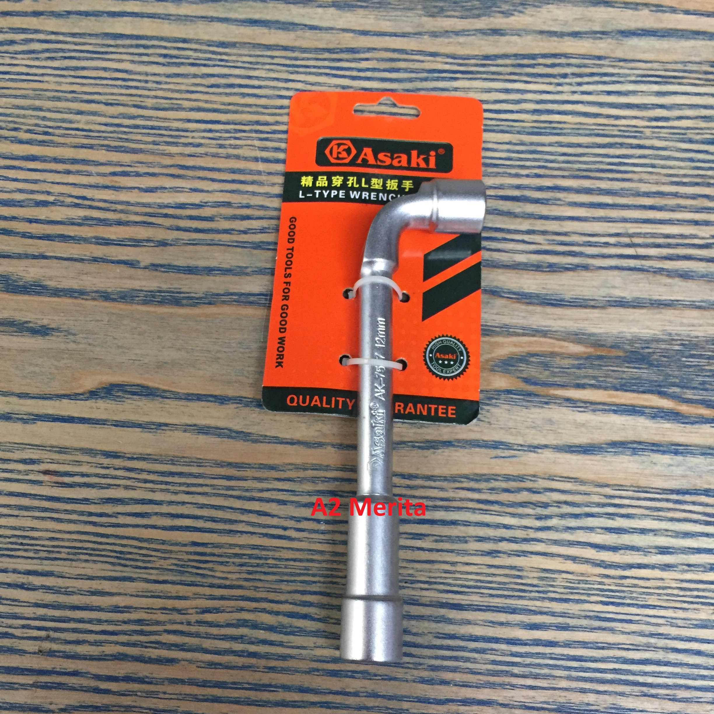 Điếu chữ l 12mm asaki ak-7557