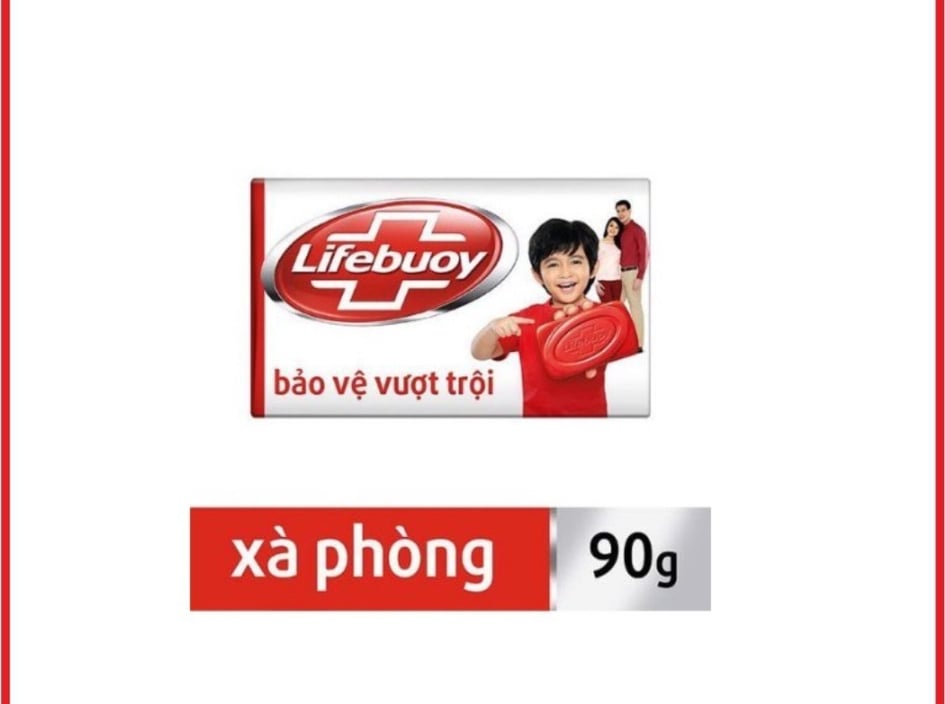 Combo 5 Xà bông cục Lifebuoy diệt khuẩn 90g