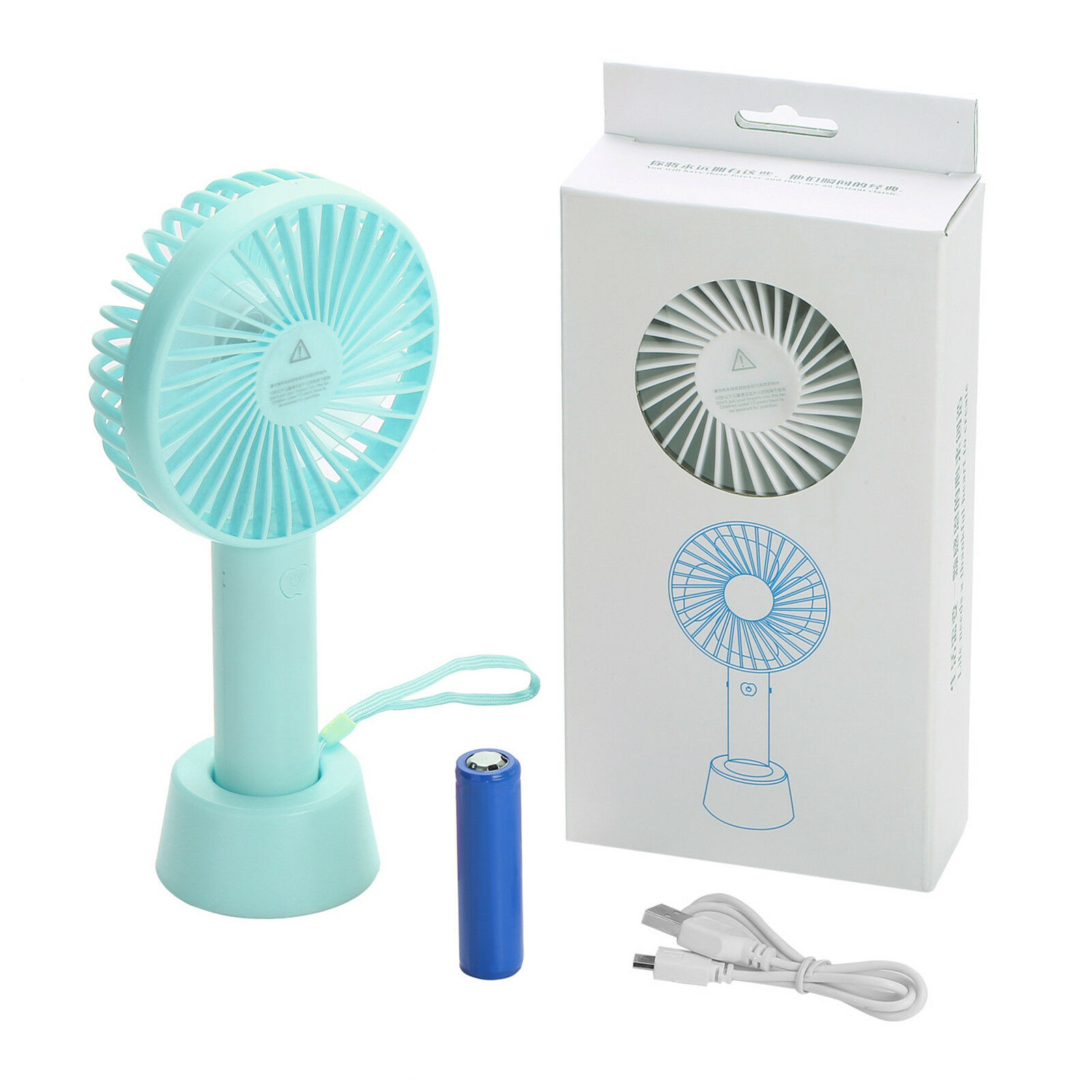 Quạt Sạc Tích Điện USB mini Fan - Kèm Pin và Cáp sạc và Chân đế - Kèm Pin và Cáp sạc, quạt pin cầm tay,quạt mini cầm tay,quạt sạc tích điện mini cầm tay,quạt mini để bàn,quạt mini usb,quạt điện mini,máy quạt mini new 2020