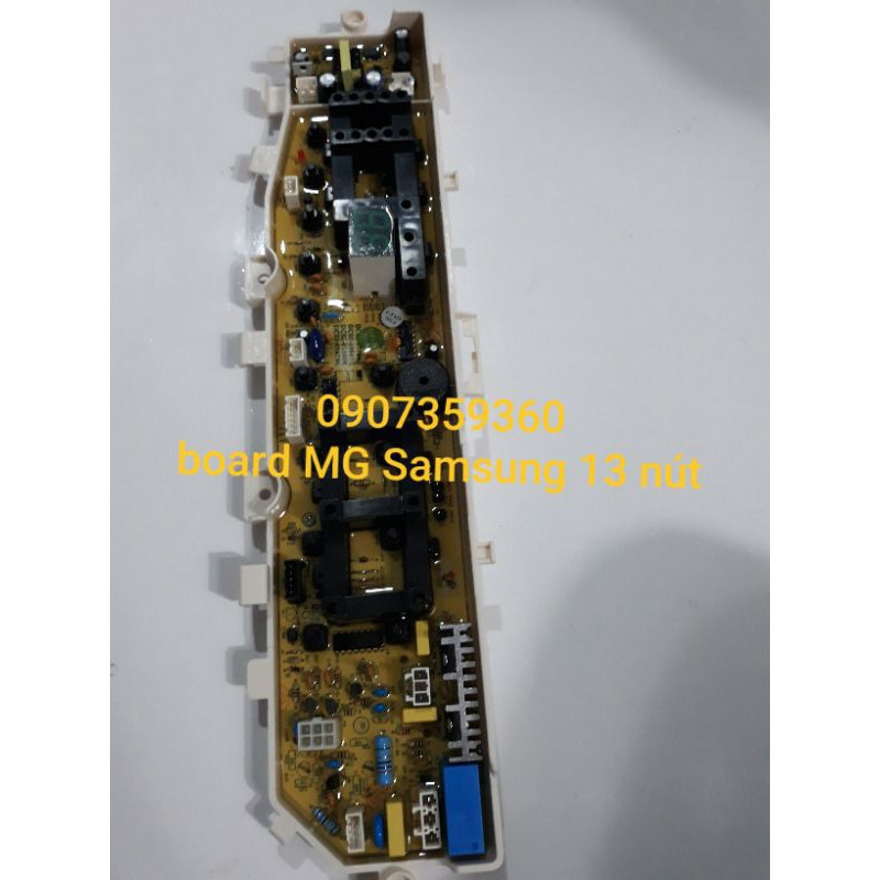 Board mạch máy giặt samsung 13 nút