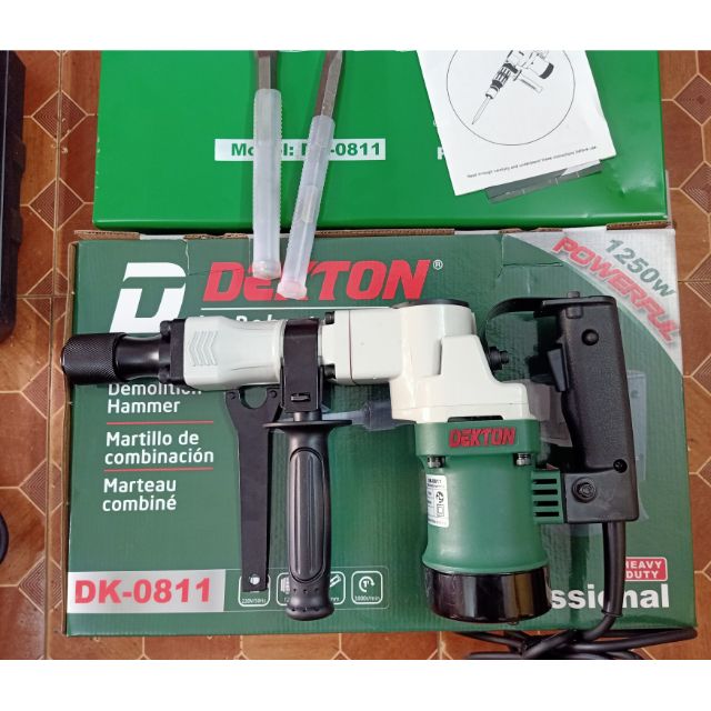 Máy đục bê tông dekton dk-0811 công suất 1250w