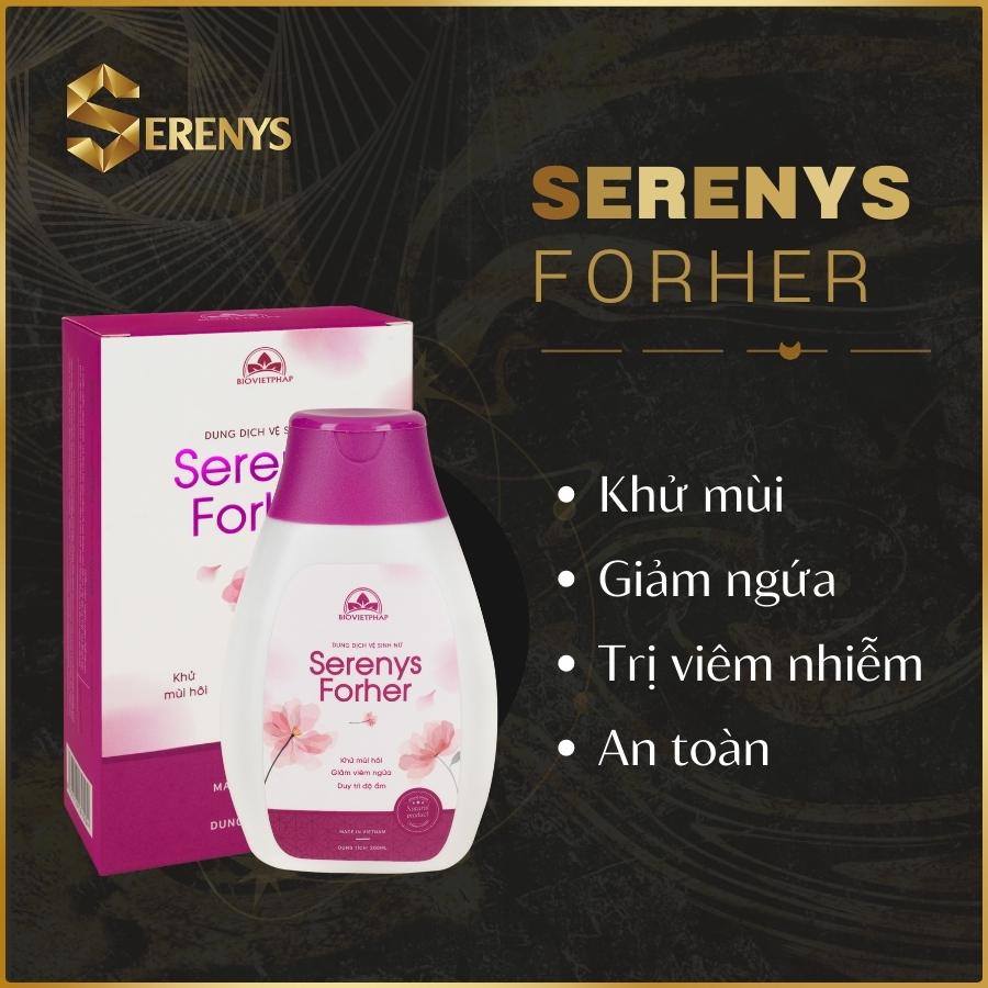 Gel dung dịch vệ sinh nữ Serenys Forher 200ml