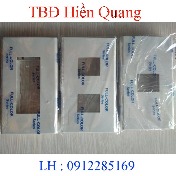 10 Mặt nạ ổ điện 1-2-3 lỗ hàng chính hãng Panasonic - Dòng FULL ( Mặt hạt nhỏ )