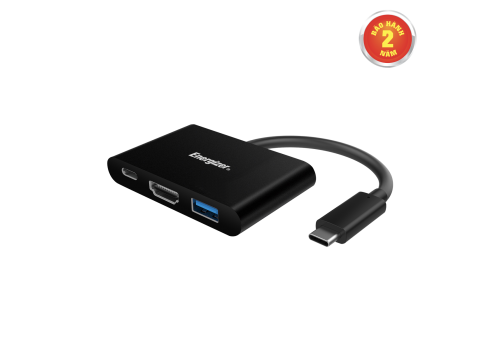 Bộ chuyển usb-c3.1 hub energizer usba/usb-c/hdmi - hc303cv