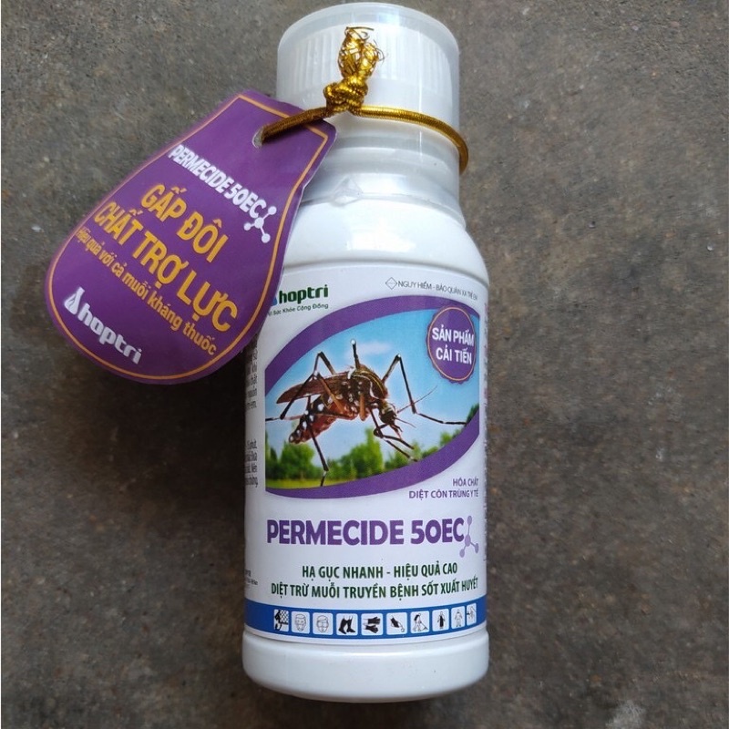 Thuốc diệt côn trùng Permecide 50EC 100ml - Diệt Ruồi muỗi kiến gián 