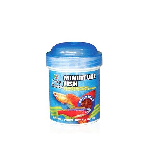 Thức ăn cho cá thủy sinh cá size nhỏ Miniature Fish 38g