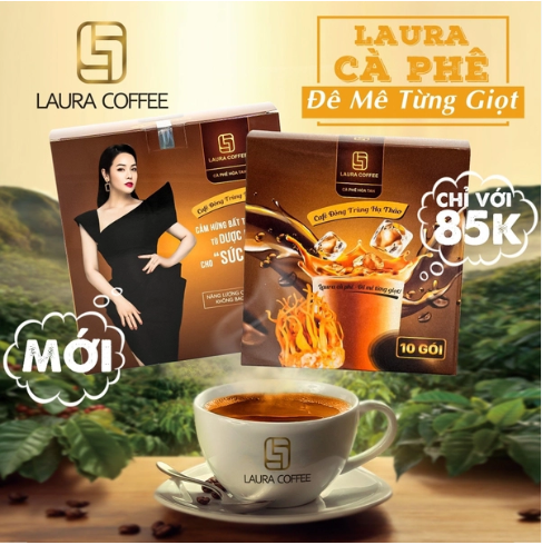 Combo 4 hộp cà phê laura sunshine nhật kim anh