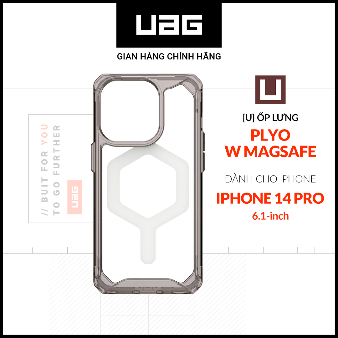 Ốp lưng uag plyo w magsafe cho iphone 14 pro