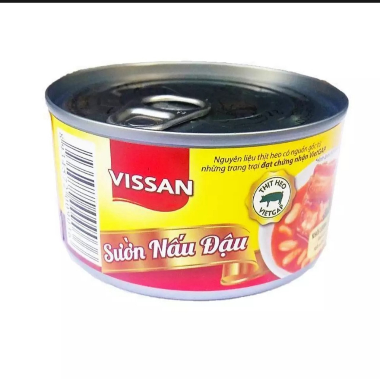Thịt Hộp VISSAN, Sườn Nấu đậu Hộp 170gr.
