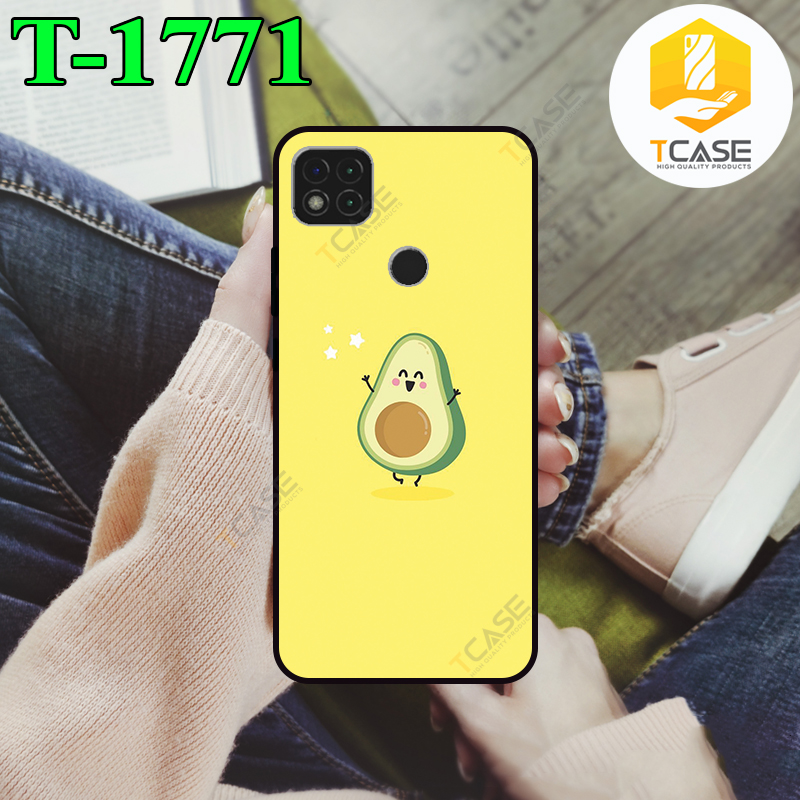 Ốp lưng Tcase dành cho Xiaomi Redmi 9C in hình trái bơ