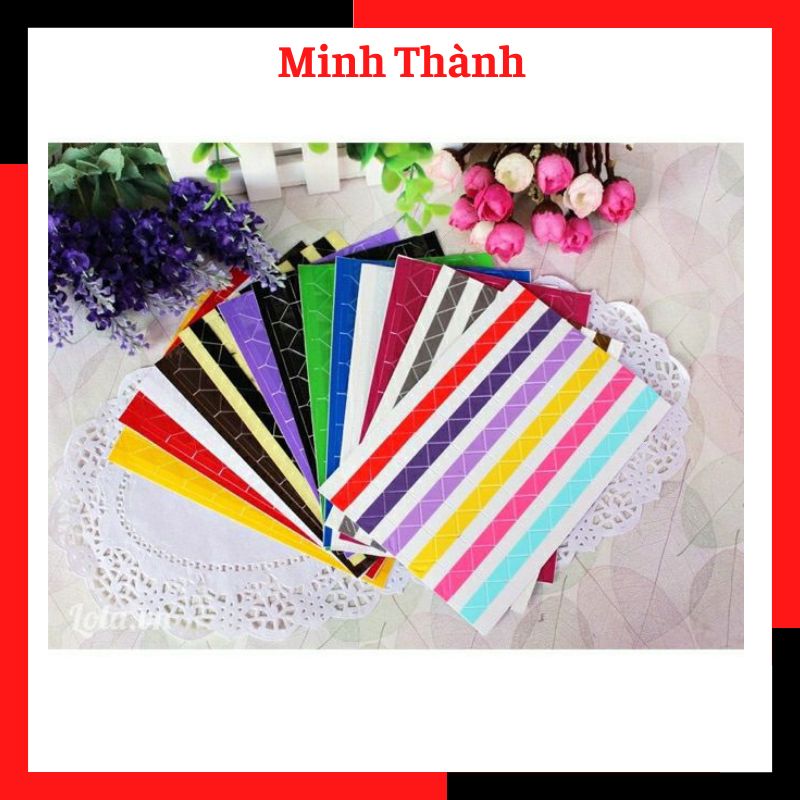 Set 4 tấm Sticker dán góc ảnh làm Album DIY