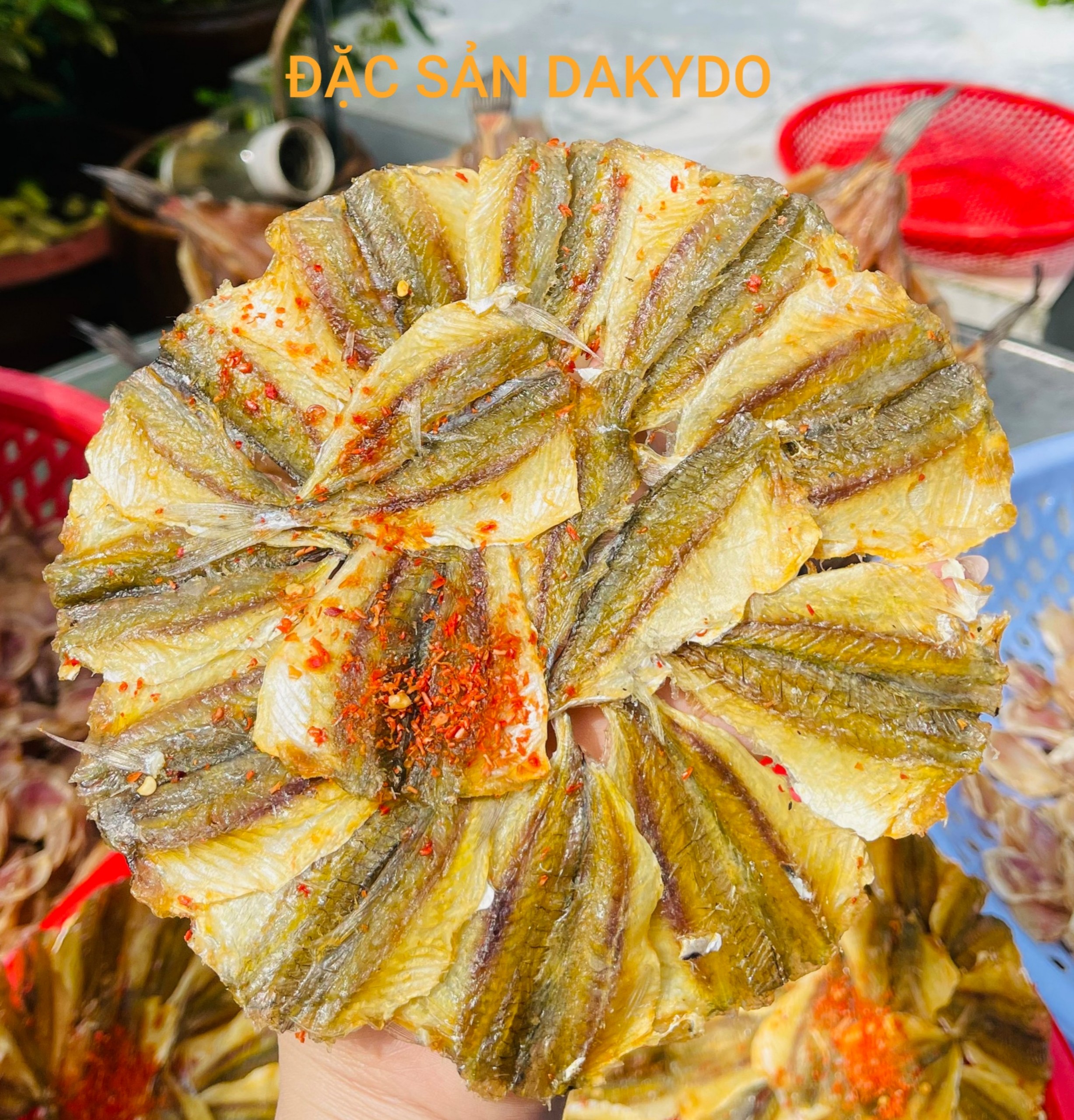 Khô cá chỉ vàng loại nhất 1kg, thương hiệu đặc sản Dakydo An Giang, ăn là