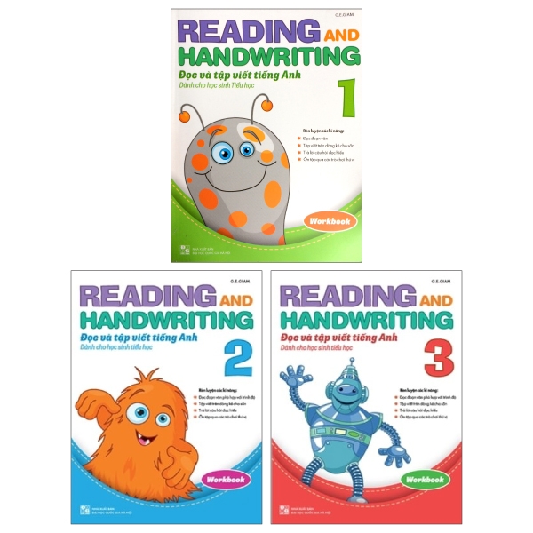 Fahasa - Combo Sách Hay Reading and Handwriting - Đọc Và Tập Viết Tiếng Anh Dành Cho Học Sinh Tiểu Học
