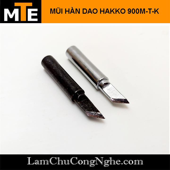 Mũi hàn dao hakko 900m-t-k mũi hàn thiếc tương thích với mỏ hàn 907, 936...