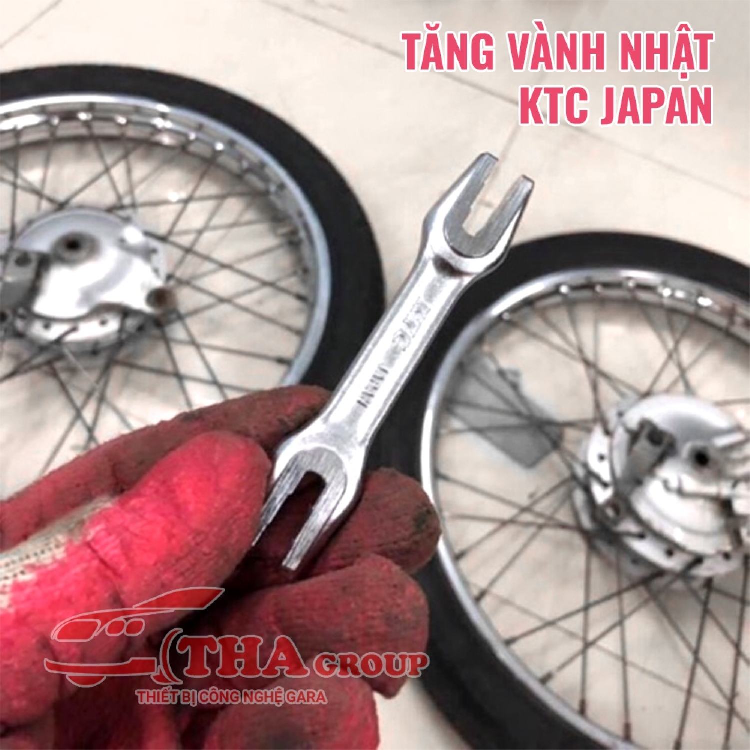 Dụng cụ sửa xe máy.tăng vành nhật ktc japan