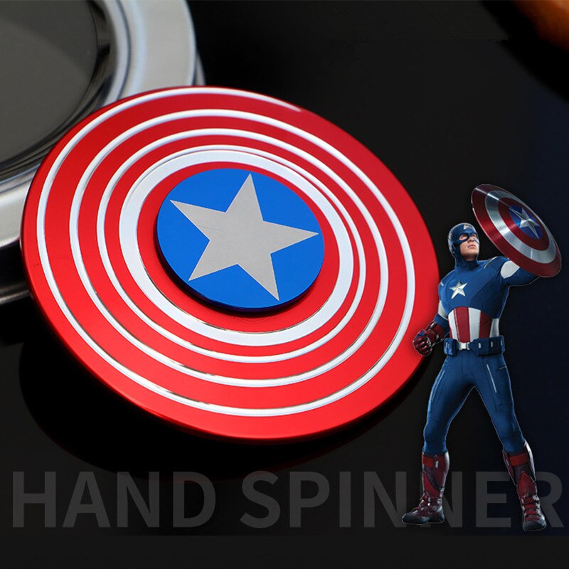 Đồ chơi Con Quay Spinner Avengers Captain - Chiến binh Mỹ
