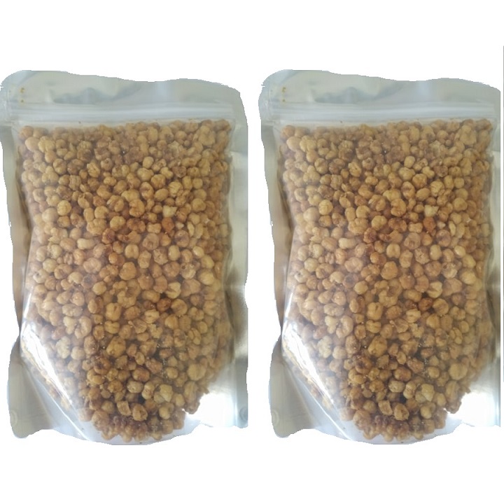 1KG bắp chiên giòn tẩm gia vị Bò Đội Nón