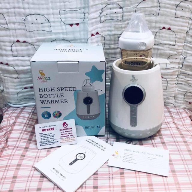 [HCM][ HÀNG CHÍNH HÃNG ] Máy Hâm Sữa Ủ Nóng Tiệt Trùng Cao CấpMáy Hâm Sữa Đơn Siêu Tốc Moaz Bébé Mb021Hâm Sữa Hâm Đồ Ăn Dặm Cho Bé Phù Hợp Với Tất Cả Các Loại Bình Sữa Làm Nóng Nhanh Có Màn Hình Led Phím Cảm Ứng