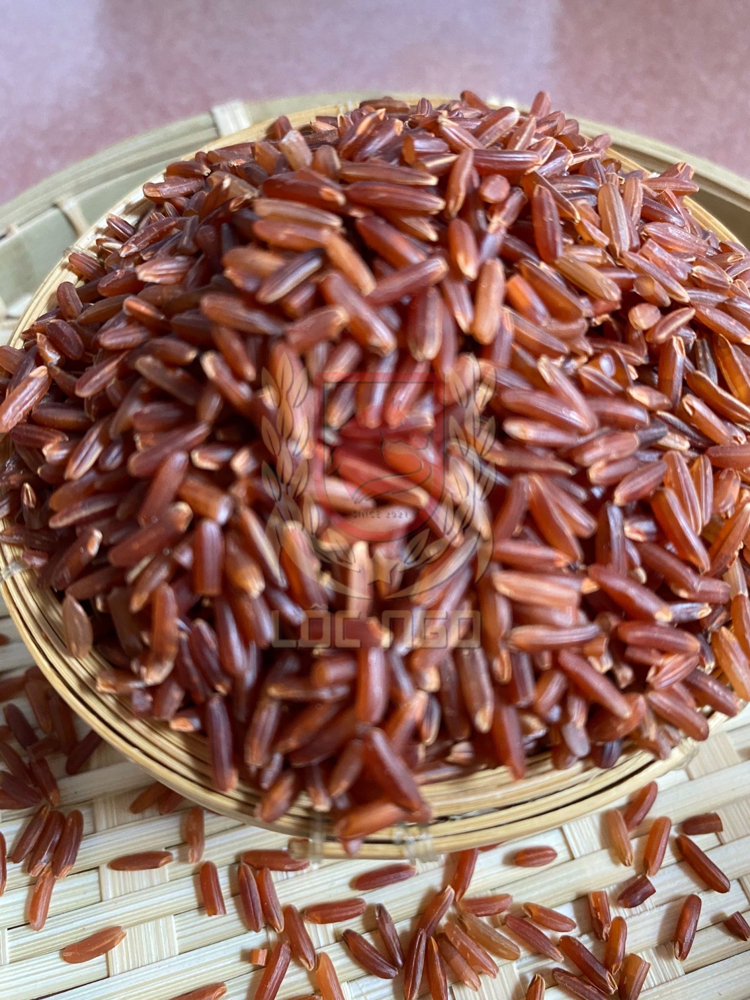 Gạo Lứt Huyết Rồng Campuchia Hữu Cơ Cao Cấp-500g- Hợp cho người ăn kiêng