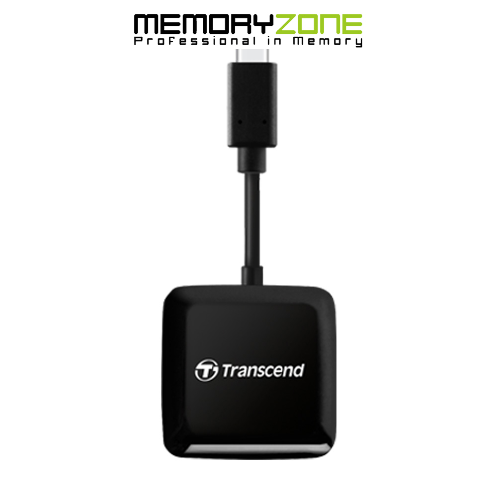 [HCM]Đầu đọc thẻ nhớ Transcend USB Type-C OTG TS-RDC3K