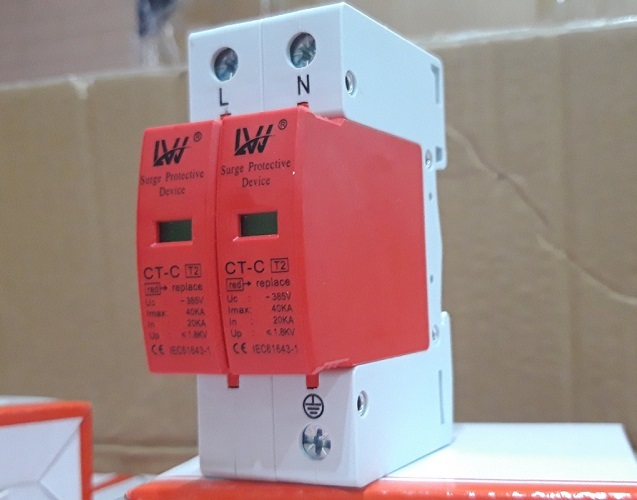 Chống sét lan truyền ac 385v 2p 40ka lw